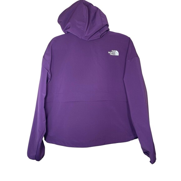 North Face Jacket Adult Small S Currant Purple Easy‎ Wind Full-Zip Jacket EUC - Picture 4 of 14